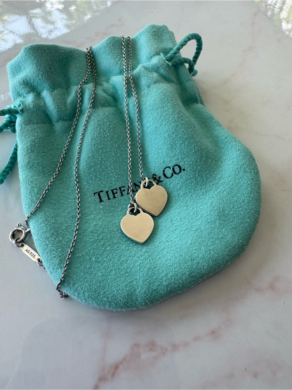 Tiffany & Co. mini hearts necklace - Picture 2 of 3